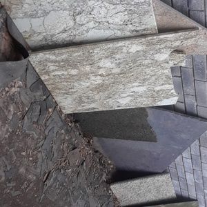 Different size Granite pieces different varieties